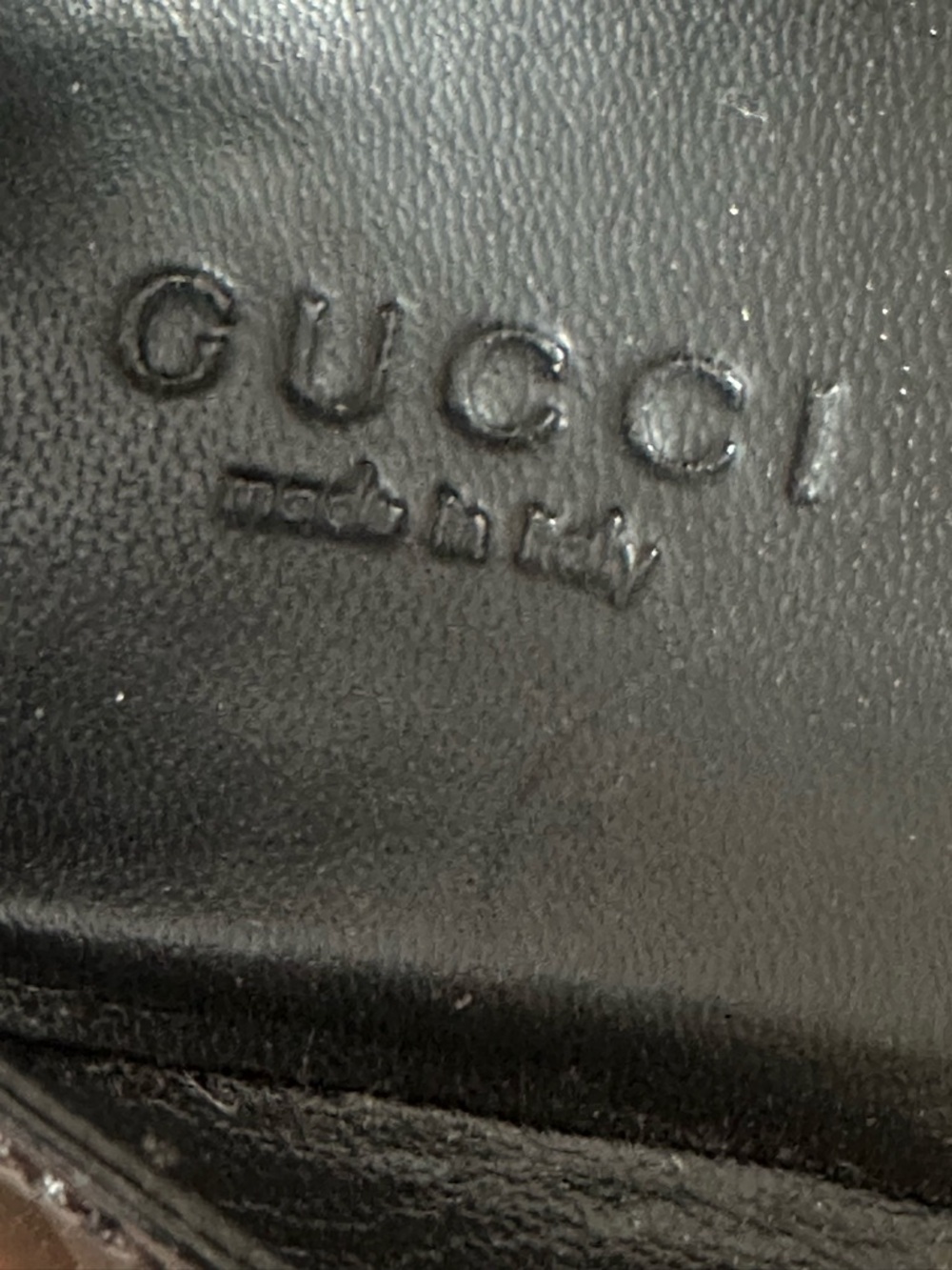 Gucci Black Patent Leather Pointed-Toe High Heels - Picture 6 of 9